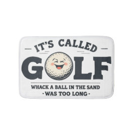 Funny Golf Bath Mat for Golfer Badrumsmatta