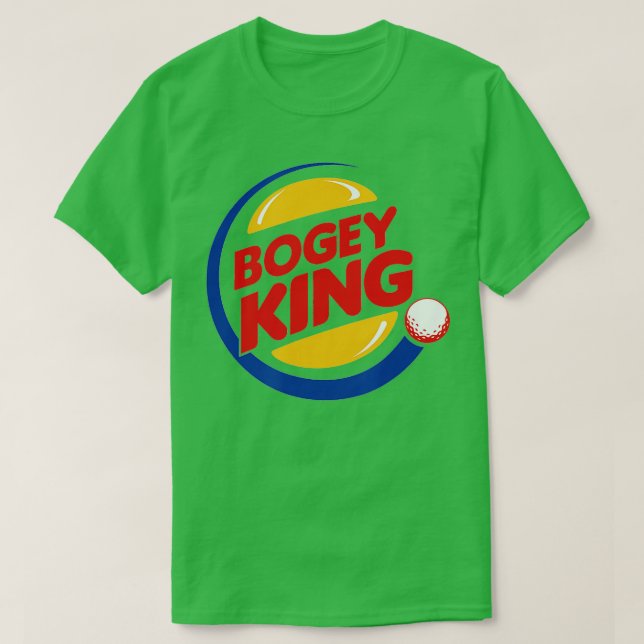 Funny Golf BOGEY KUNG Gift Birthday Manar Women Ki T Shirt (Design framsida)