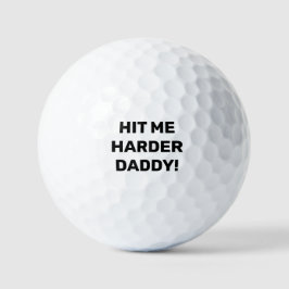 Funny golf boll