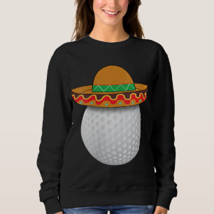 Funny Golf Boll Mexican Sports Cinco De Mayo Mexii T Shirt