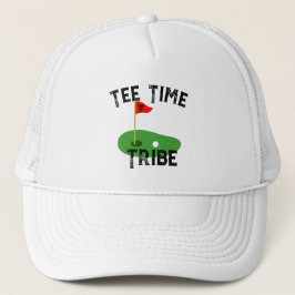 Funny Golf Citotes Pun Tee Time Tribe Golf Hat Keps