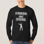 Funny Golf För manar Women Beer Drinking Golf Gift T Shirt<br><div class="desc">Funny Golf För manar Women Beer Drinking Golf Gift</div>