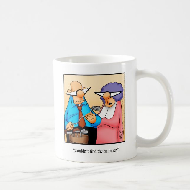 Funny Golf Humor Mugg (Höger)