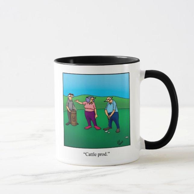 Funny Golf Humor Mugg (Höger)