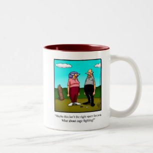 Funny Golf Humor Mugg Gift