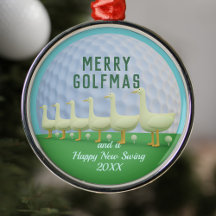Funny Golf Merry Golfmas Golfer Personlig