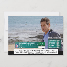 Funny Golf News  ️ ♂ 40:e femtionde 60:e Manarna f Inbjudningar