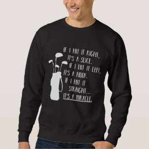 Funny Golf Ord Funny Golfing Lång Ärmad Tröja