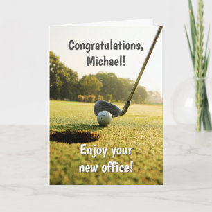 Funny Golf Pension Card Kort