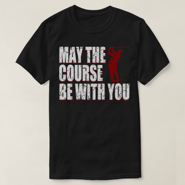Funny Golf Player1 T Shirt (Design framsida)