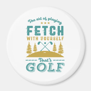 Funny Golf Player-citat Golfers Kärlek Golfing Spo Magnet