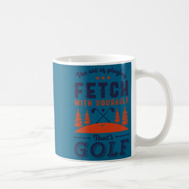 Funny Golf Player Quote For Golfers Love Golfing  Kaffemugg (Höger)