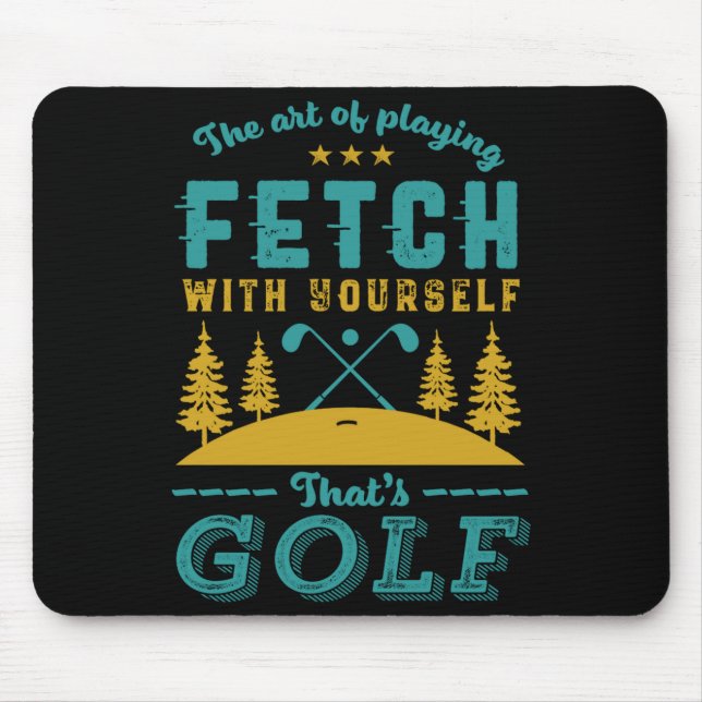 Funny Golf Player Quote Golfers Love Golfing Srt  Musmatta (Framsidan)