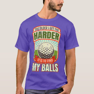 Funny Golf s För manar Funny Golfer T Shirt
