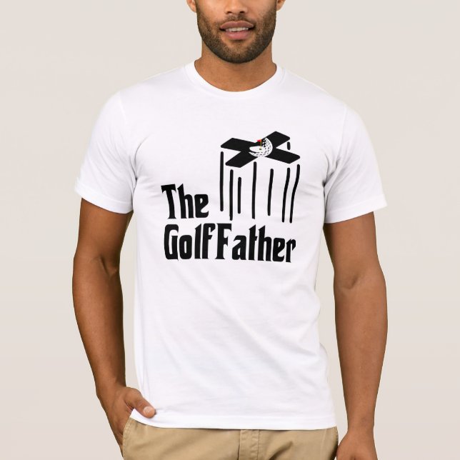 Funny Golf Shirt - Parody Gift för Golfing Pappor T (Framsida)