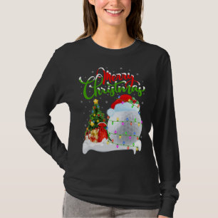 Funny Golf Sports Älskare Julafton Lighting Golf C T Shirt