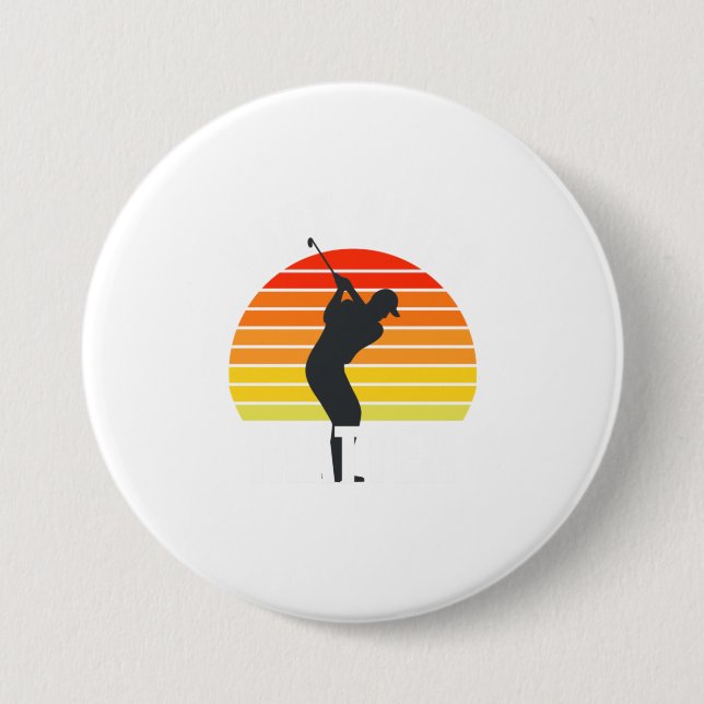 Funny Golf T Shirt Back Nines Matter Knapp (Framsida)