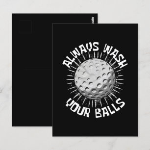 Funny-golf Vykort