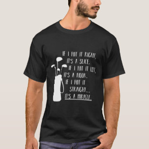 Funny Golfapparatur och funny Golfkläder Uni-adul T Shirt