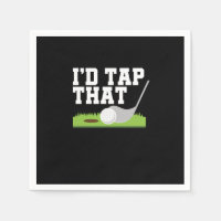 Funny Golfer Puns Id slår den Vuxen Joke Golf Golf