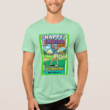 Funny Golfing Father's Day Tee-rific Dad Retro