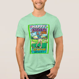 Funny Golfing Father's Day Tee-rific Dad Retro T Shirt