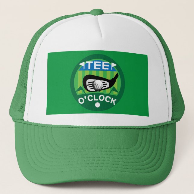 Funny Golfing Pros Golfing Fanatics Sports Trucke Keps (Framsida)