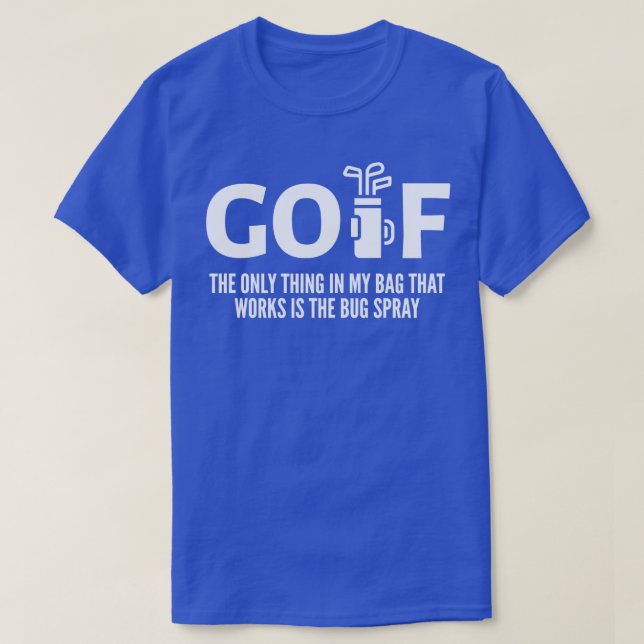 FUNNY GOLFING T SHIRT (Design framsida)