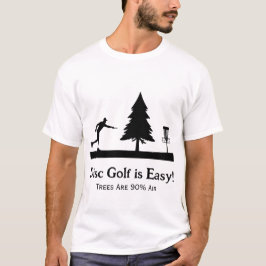 Funny golfplatta med Träd-hinder T Shirt