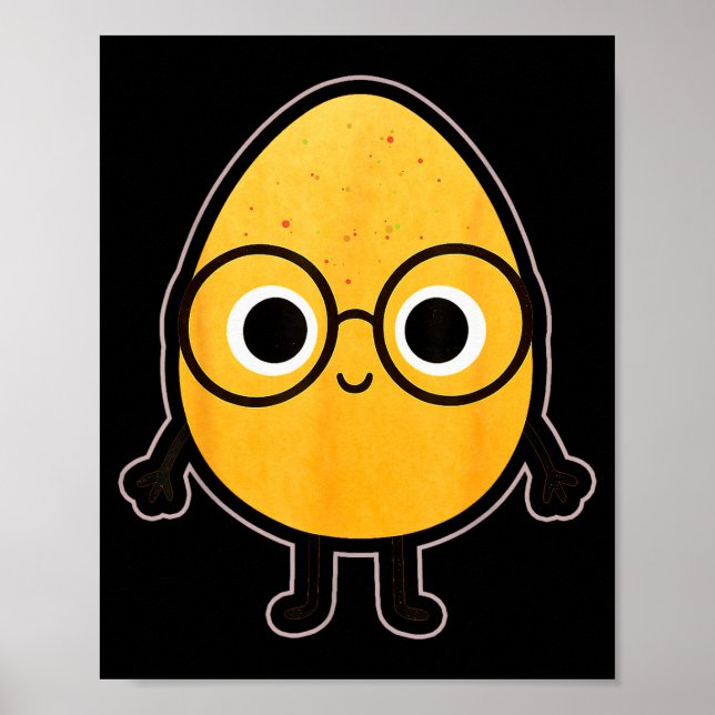 Funny Good Egg Teacher Halloween Costume The Smart Poster (Framsidan)