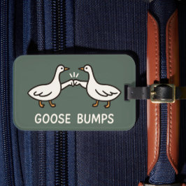 Funny Goose Bumps Tecknad | Fist Bump Geese Animal Bagagebricka