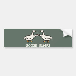 Funny Goose Bumps Tecknad | Fist Bump Geese Animal Bildekal