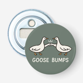 Funny Goose Bumps Tecknad | Fist Bump Geese Animal Flasköppnare