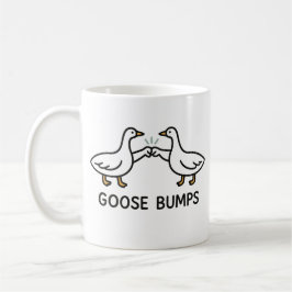 Funny Goose Bumps Tecknad | Fist Bump Geese Animal Kaffemugg