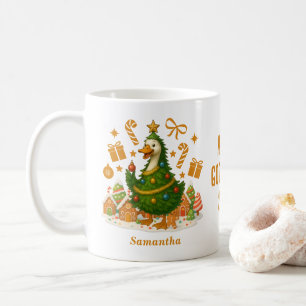 Funny Goose Julgran Helgdag Kaffemugg