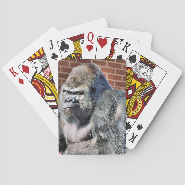 FUNNY GORILLA CASINOKORT (Baksidan)
