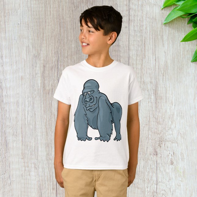 Funny Gorilla Coola Blue Ape Animal Design T Shirt (Skapare uppladdad)
