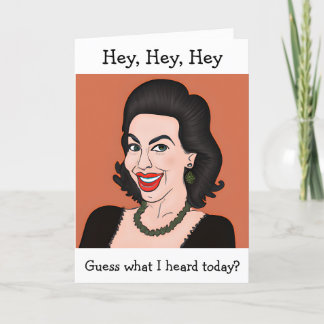 Funny Gossiping Friend | Bevarande av Touch Kort