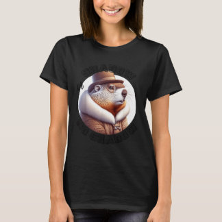 Funny Goundhog Graphic  T Shirt