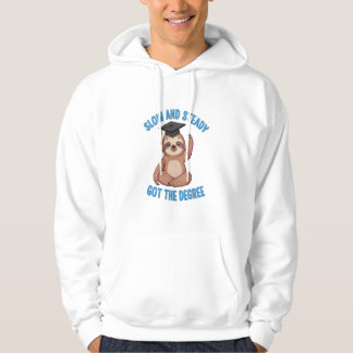 Funny Graduation Sloth Hoodie