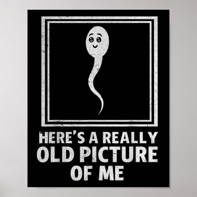 Funny grafik Tees Manar Women Funny Citote Old Pic Poster (Framsidan)