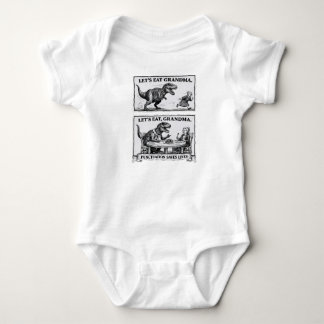 Funny Grammar Baby Singlet – “Let’s Eat, Grandma" T Shirt