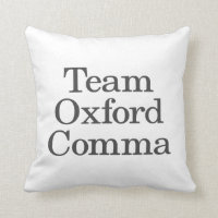 Funny Grammar Humor Quote Team Oxford Comma