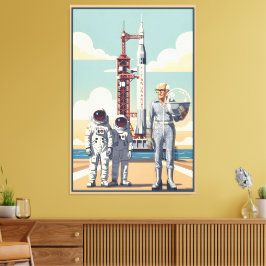 Funny Grandad Canvastryck