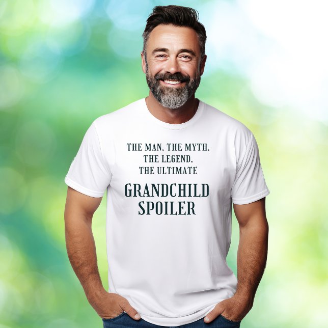 Funny Grandchild Spoiler Fars dag T Shirt (Skapare uppladdad)