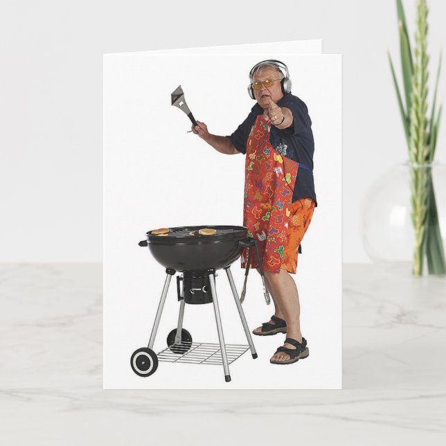 Funny Grandfather Kort (Framsida)