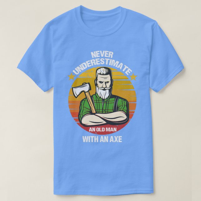 Funny Grandfather t Shirt (Design framsida)