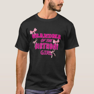 Funny Grandma-Födelsedagsfest-utrustning för famil T Shirt