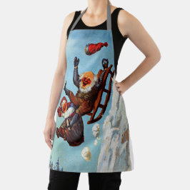 Funny Grandma Grandpa Sleigh Ride Wilhelm Larsen