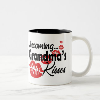 Funny Grandma Kisses Mugg